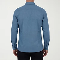 Report Collection Mens Modern Fit Easy Care Long Sleeve Dress Shirt