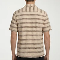 Report Collection Knit Mens Short Sleeve Camp Shirt