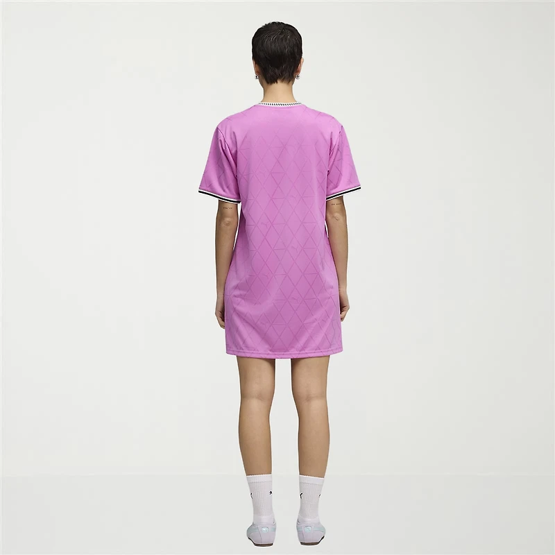 PUMA Jersey Womens Short Sleeve Active Shirt Dress