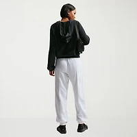 Nike Womens Drawstring Waist Lightweight Cinched Mid Rise Loose Fit Active Jogger Pant