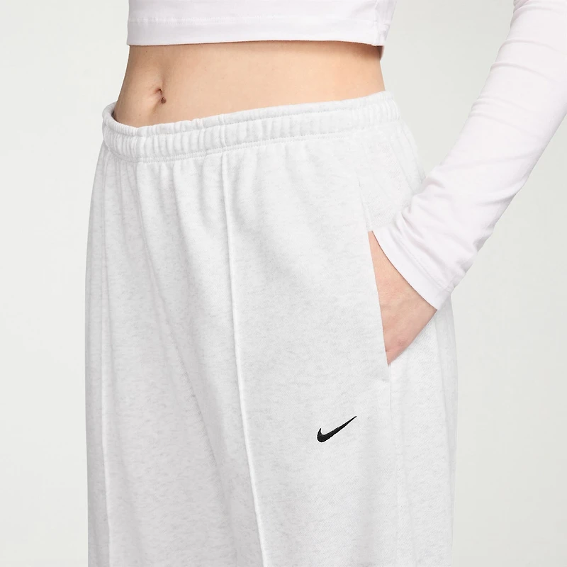Nike Womens Drawstring Waist Lightweight Cinched Mid Rise Loose Fit Active Jogger Pant