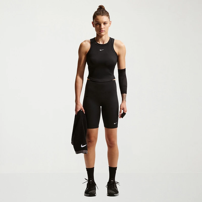 Nike Womens Crew Neck Sleeveless Active Tank Top