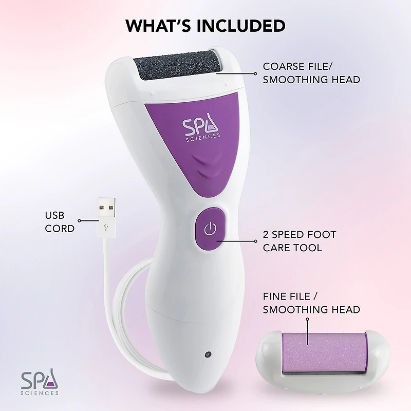 Spa Sciences Viva Advanced Pedicure Foot Smoothing System Callus Remover