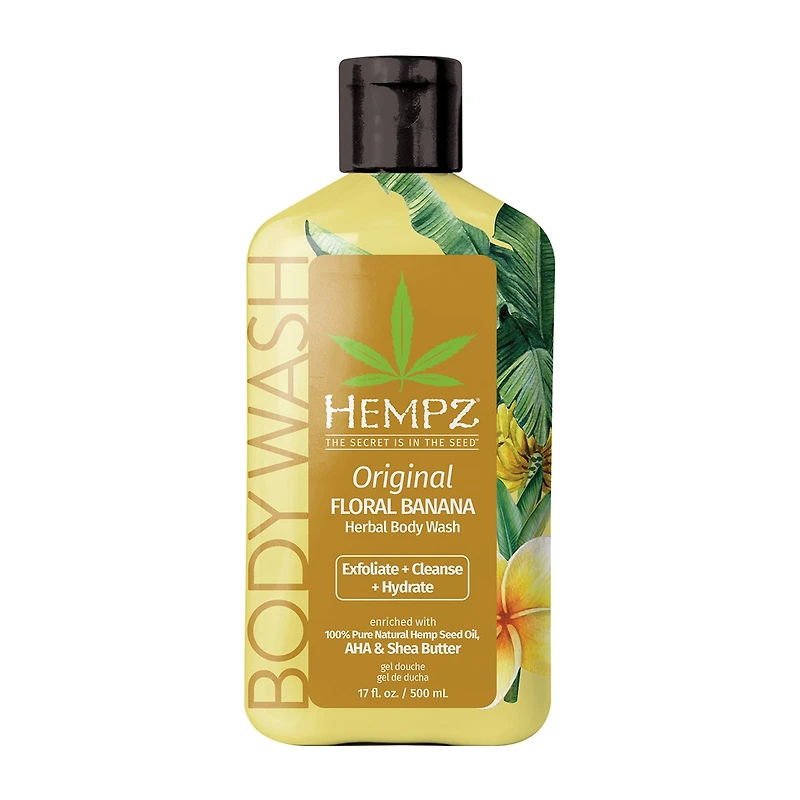 Hempz Original Floral Banana Herbal Body Wash