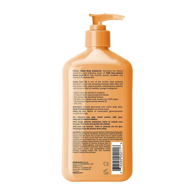 Hempz Citrus Blossom Herbal Body Moisturizer