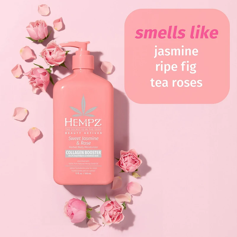 Hempz Sweet Jasmine & Rose Herbal Body Moisturizer