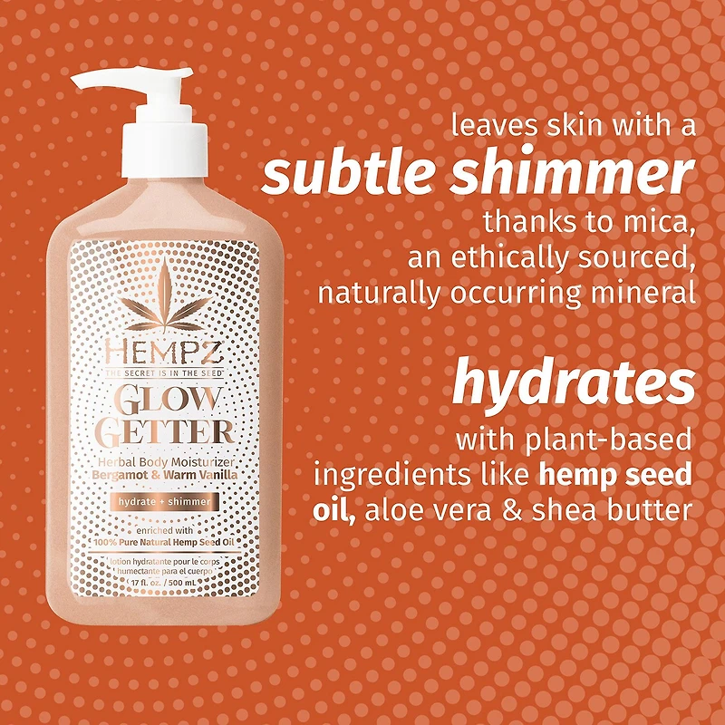 Hempz Glow Getter Herbal Body Moisturizer