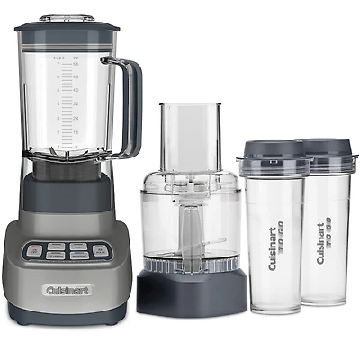 Cuisinart® BFP-650P1 Velocity Ultra Trio Blender/Food Processor with Travel Cups