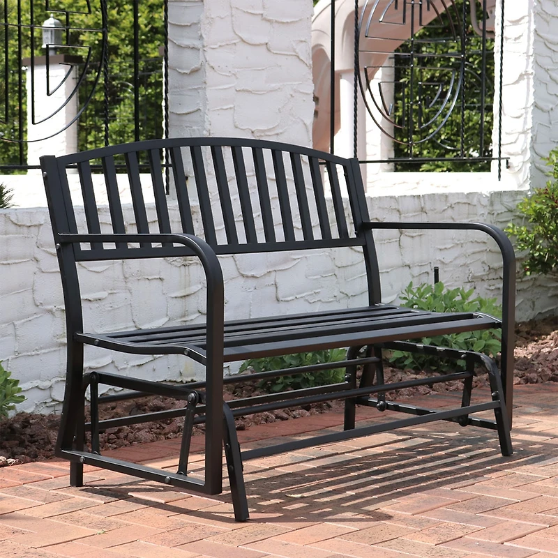Sunnydaze Patio Glider Bench