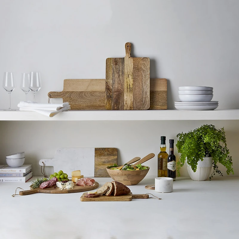 Linden Street Mango Wood Serve Utensils