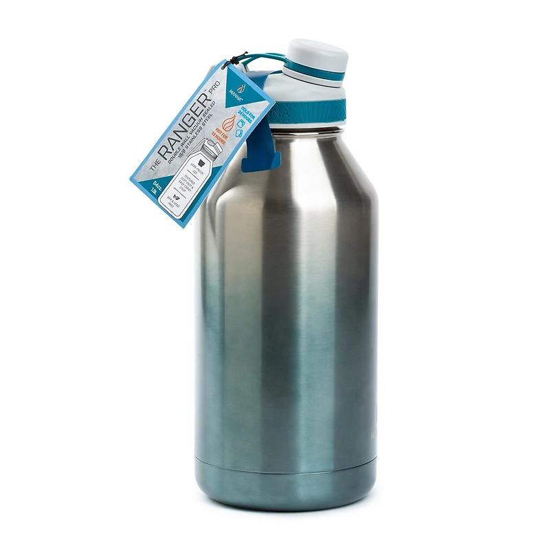 Manna Ranger Pro 64oz Stainless Steel Water Bottle