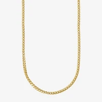 Shaquille O'Neal XLG™ Mens Stainless Steel 24 Inch Wheat Chain Necklace