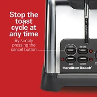 Hamilton Beach Classic 4 Slice Toaster With Sure-Toast Technology