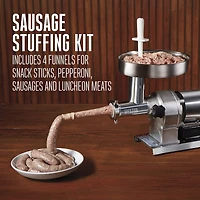 Weston Butcher Series #8 Meat Grinder And Sausage Stuffer