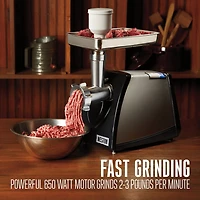 Weston #8 Electric Meat Grinder & Sausage Stuffer