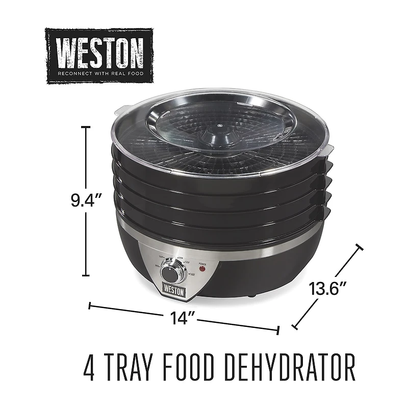 Weston 4 Tray Food Dehydrator