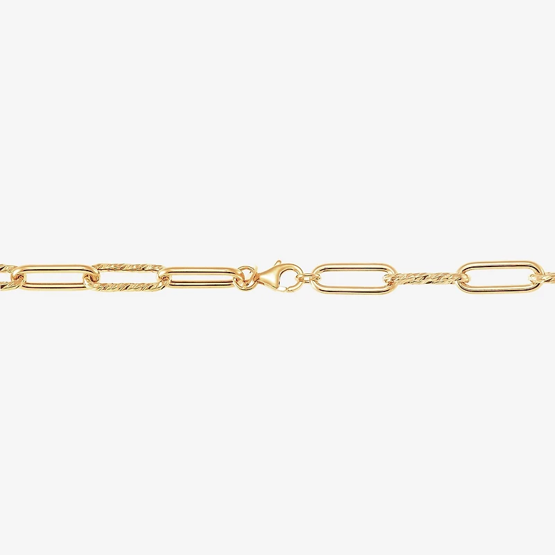 Gold Addiction Womens 14K 22 Inch Link Necklace