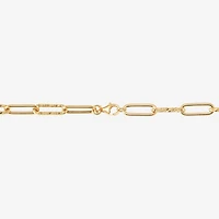 Gold Addiction Womens 14K 22 Inch Link Necklace