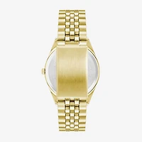 Armitron Womens Gold Tone Bracelet Watch 75 5849bkgp