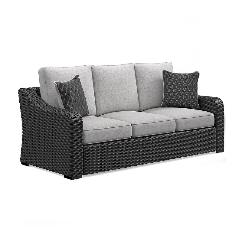 Signature Design by Ashley® Beachcroft Outdoor Sofa with Nuvella Cushions