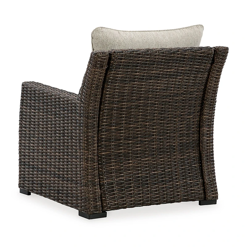 Signature Design by Ashley® Brook Ranch Outdoor Lounge Chair with Cushion