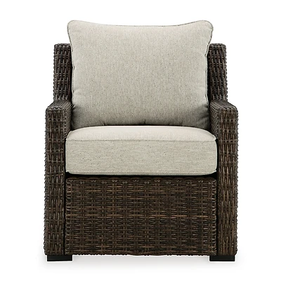 Signature Design by Ashley® Brook Ranch Outdoor Lounge Chair with Cushion