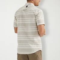 Wrangler Breeze Mens Short Sleeve Regular Fit Button-Down Shirt