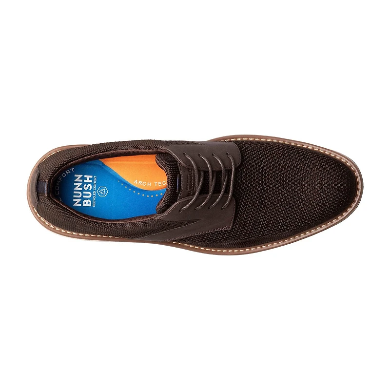 Nunn Bush Griff Mens Round Closed Toe Oxford Shoes