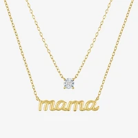 Yes Please! (G-H / Si2-I1) Womens Diamond Accent Lab Grown White Diamond Accent 2-pc. Pendant Necklace Set