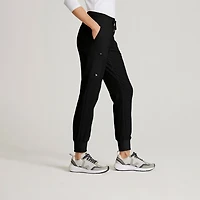 Barco Unify Bup647 Union 5-Pocket Mid-Rise Jogger Womens Plus Tall Stretch Fabric Moisture Wicking Wrinkle Resistant Scrub Pant