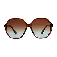 a.n.a Orange Geo Womens UV Protection Square Sunglasses