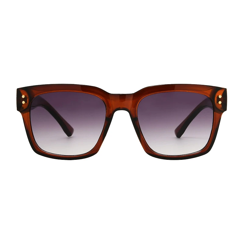 a.n.a Orange Square Womens UV Protection Square Sunglasses