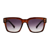 a.n.a Orange Square Womens UV Protection Square Sunglasses