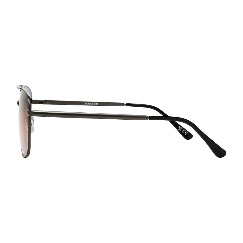 J. Ferrar Mens Browline Sunglasses