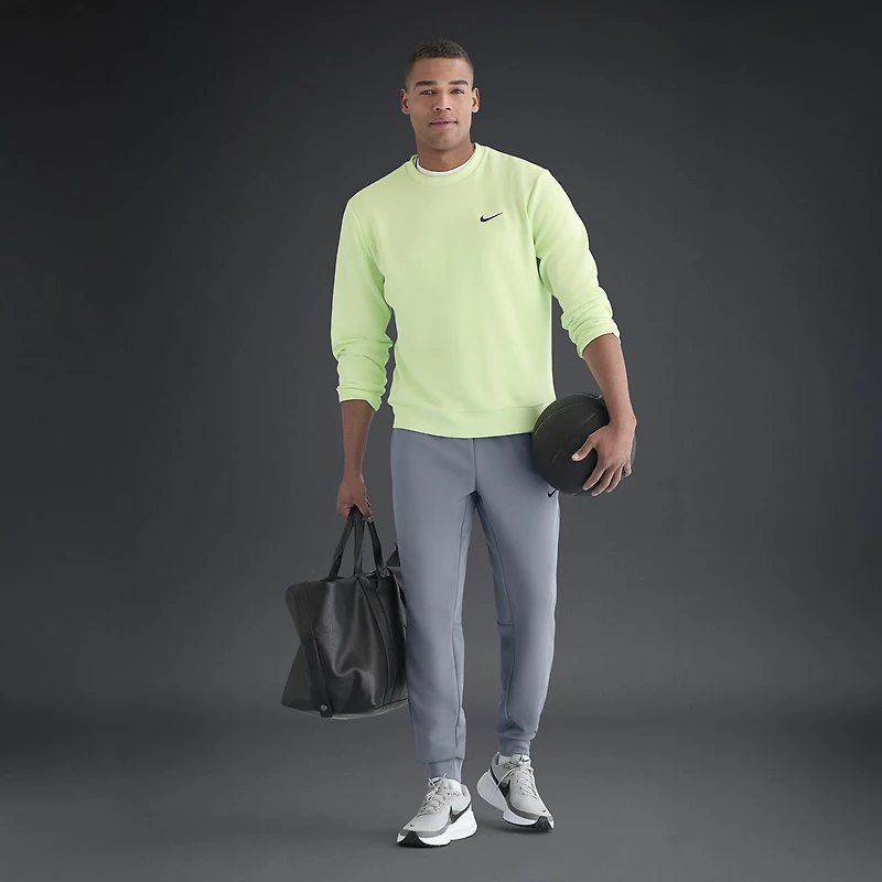 Nike Mens Cuffed Mid Rise Regular Fit Fleece Active Jogger Pant