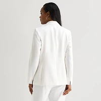 Black Label by Evan-Picone Womens Classic Fit Suit Jacket