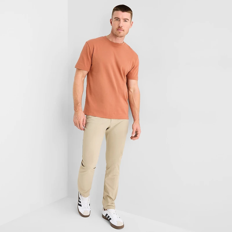 Stylus Mens Round Neck Short Sleeve T-Shirt
