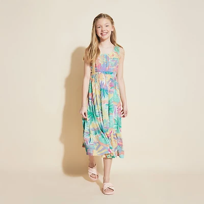 Roxy Big Kid Girls Sleeveless Sundress