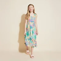 Roxy Big Kid Girls Sleeveless Sundress