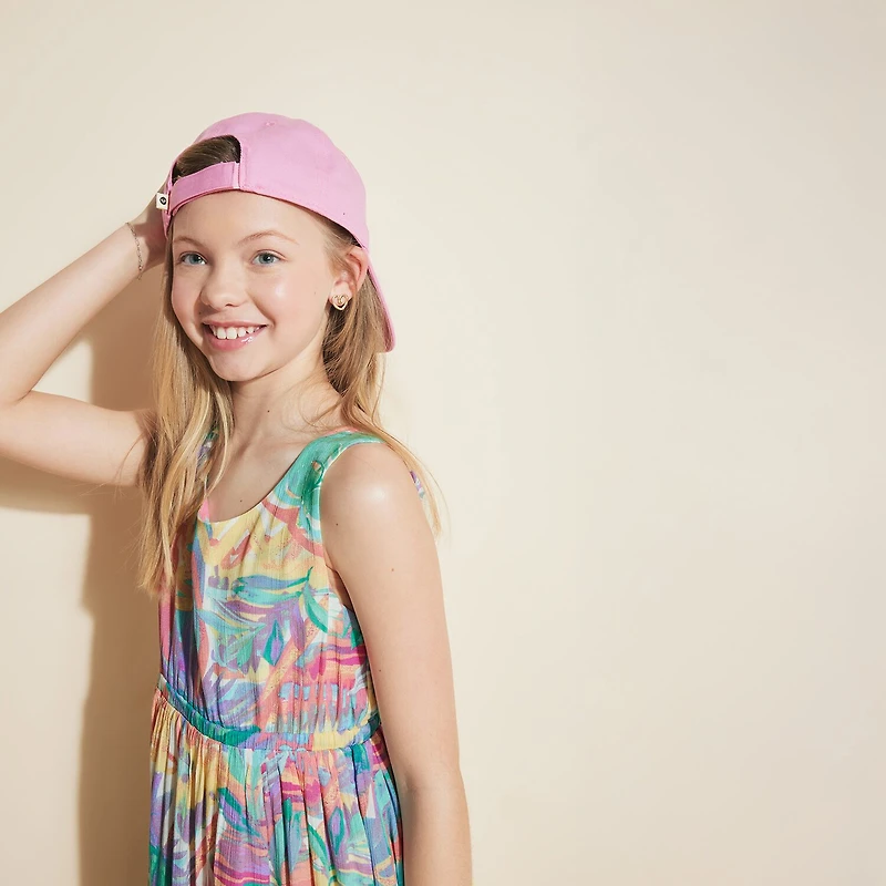 Roxy Big Kid Girls Sleeveless Sundress