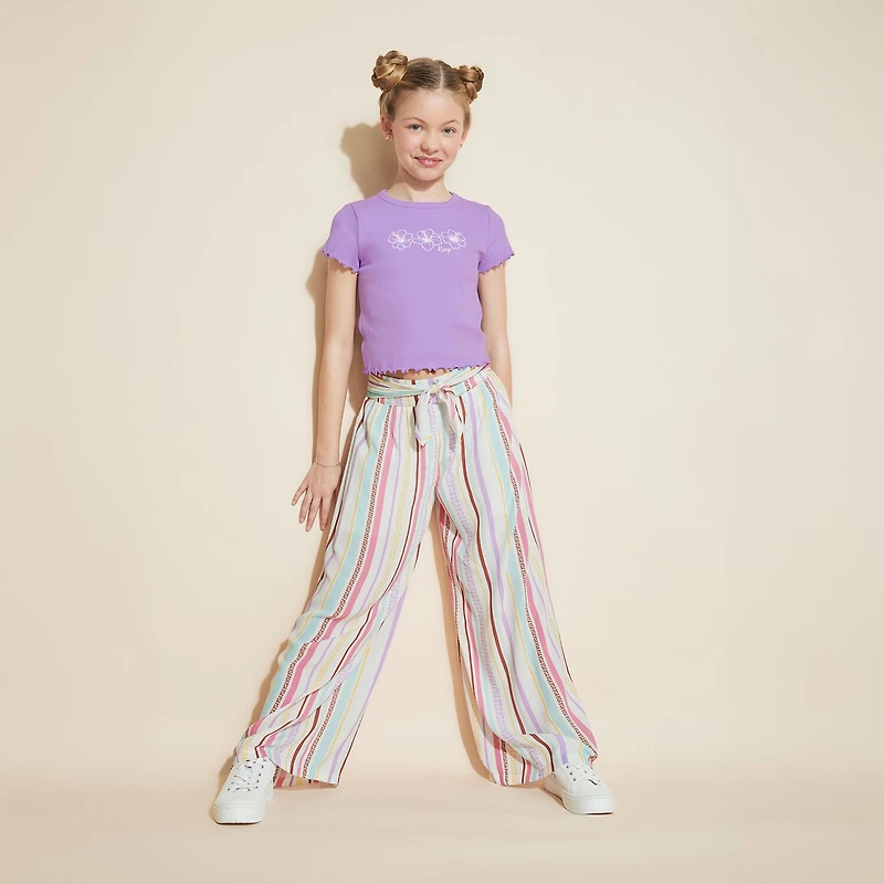 Roxy Big Kid Girls Crew Neck Short Sleeve T-Shirt