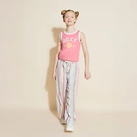 Roxy Big Kid Girls Wide Leg Regular Fit Pull-On Pant