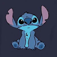 Disney Collection Toddler Unisex Crew Neck Short Sleeve Regular Fit Lilo & Stitch Graphic T-Shirt