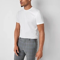 J. Ferrar Mens Crew Neck Short Sleeve Quick Dry T-Shirt