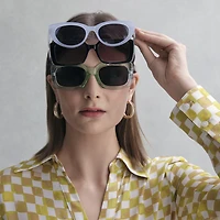 BCBGeneration Cateye Womens UV PROTECTION Cat Eye Sunglasses