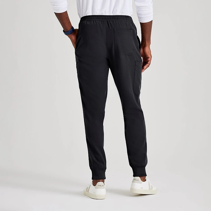 Barco Unify Bup602 Rally 6-Pocket Jogger Mens Short Stretch Fabric Moisture Wicking Wrinkle Resistant Scrub Pant