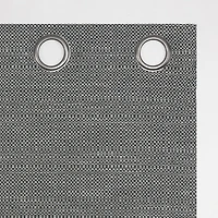 Indigo Road by Egypt Sherrod Sarasi Contrast Tweed Magnetic Closure Grommet Top 100% Blackout Single Curtain Panel