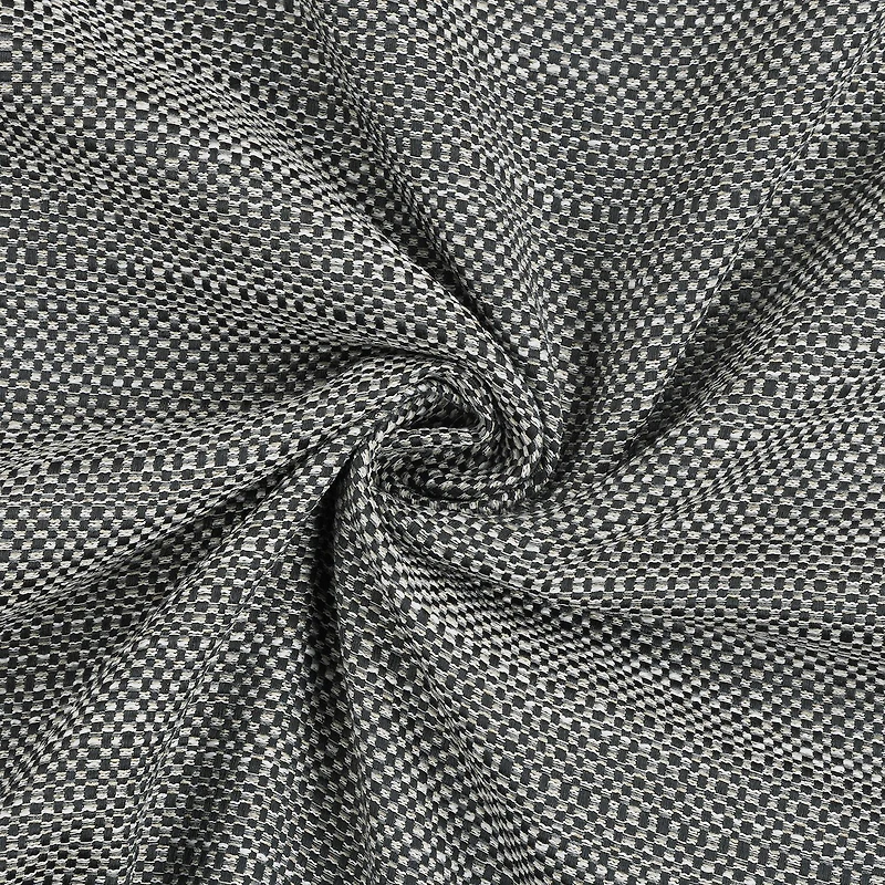 Indigo Road by Egypt Sherrod Sarasi Contrast Tweed Magnetic Closure Grommet Top 100% Blackout Single Curtain Panel