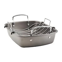 Circulon® Nonstick 17"x13" Roasting Pan with Rack