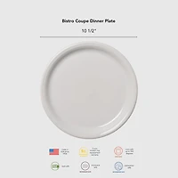 Fiesta Bistro Coupe Ceramic Dinner Plate